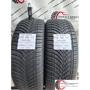 2 PNEUMATICI 215/60 R17 GOODYEAR 4 STAGIONI