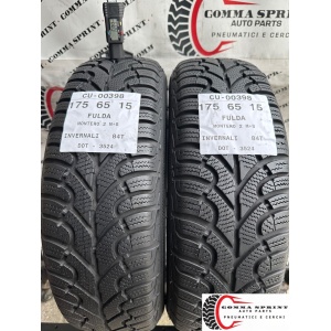 2 PNEUMATICI 175/65 R15 FULDA INVERNALI 75%