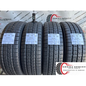 4 PNEUMATICI 195/75 R16C NEXEN INVERNALI 85%
