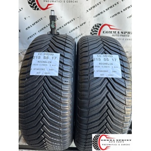 2 PNEUMATICI 215/55 R17 MICHELIN 4 STAGIONI 80%