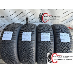 4 PNEUMATICI 205/55 R16 GOODYEAR INVERNALI 95%