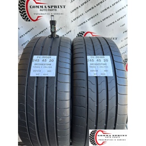 2 PNEUMATICI 245/45 R20 BRIDGESTONE ESTIVE