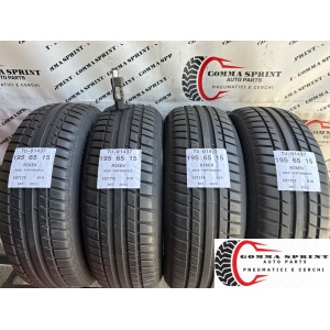 4 PNEUMATICI 195/65 R15 RIKEN ESTIVE 75%