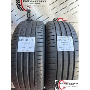 2 PNEUMATICI 235/50 R19 PIRELLI ESTIVE 75%