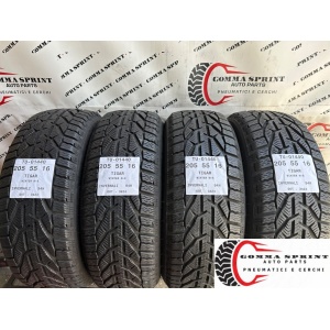 4 PNEUMATICI 205/55 R16 TIGAR INVERNALI SEMINUOVE