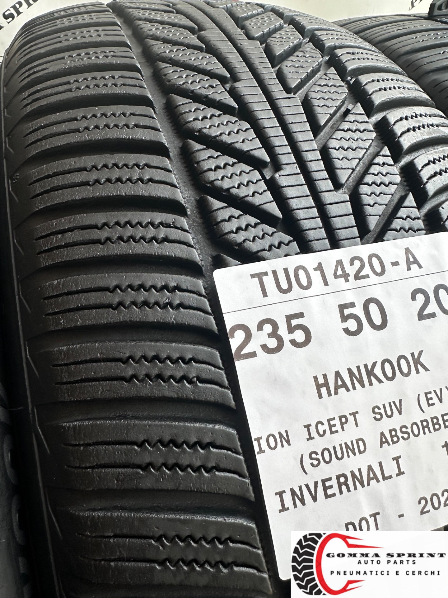 4 PNEUMATICI 235/50 255/45 R20 HANKOOK INVERNALI - immagine 10