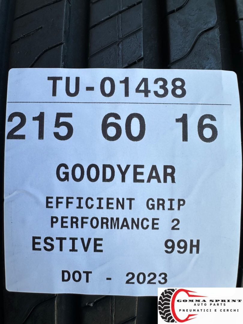 4 PNEUMATICI 215/60 R16 GOODYEAR ESTIVE 95% - immagine 10