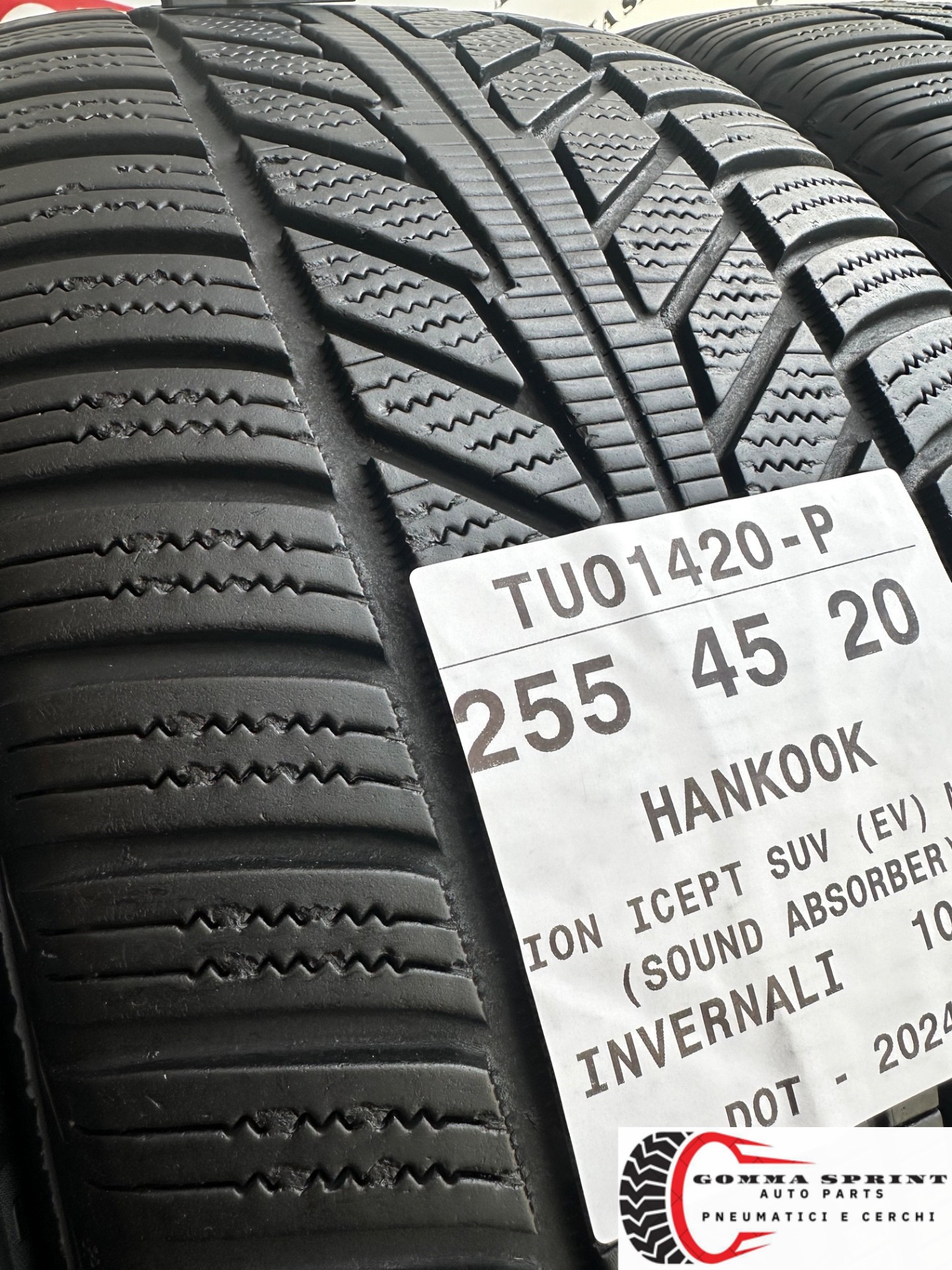 4 PNEUMATICI 235/50 255/45 R20 HANKOOK INVERNALI - immagine 11