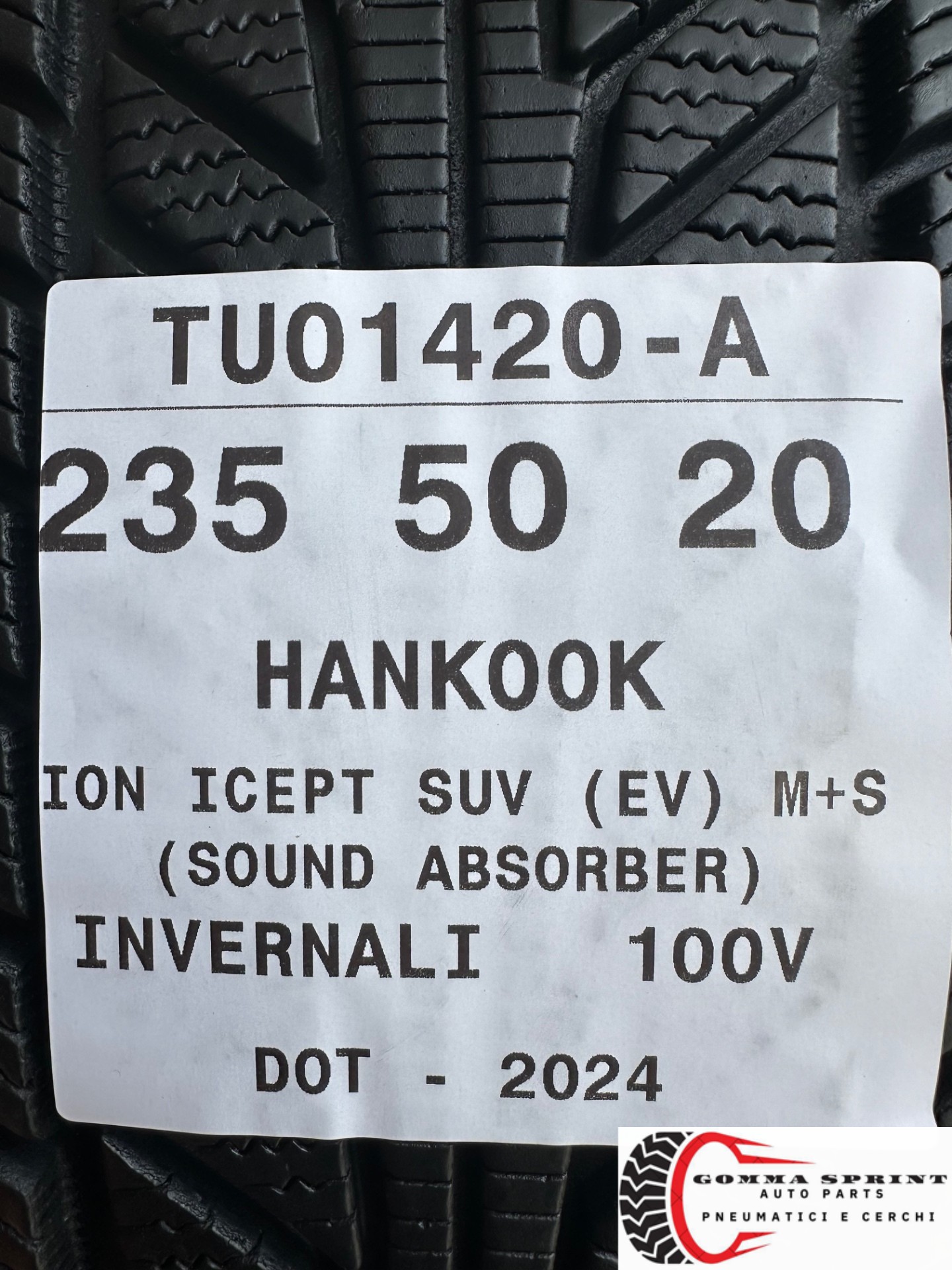 4 PNEUMATICI 235/50 255/45 R20 HANKOOK INVERNALI - immagine 13