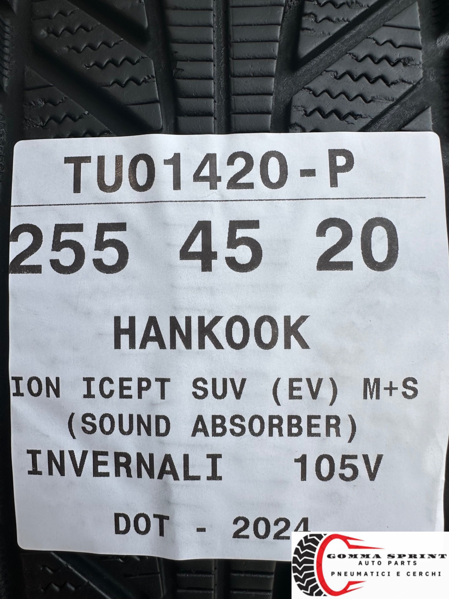 4 PNEUMATICI 235/50 255/45 R20 HANKOOK INVERNALI - immagine 14