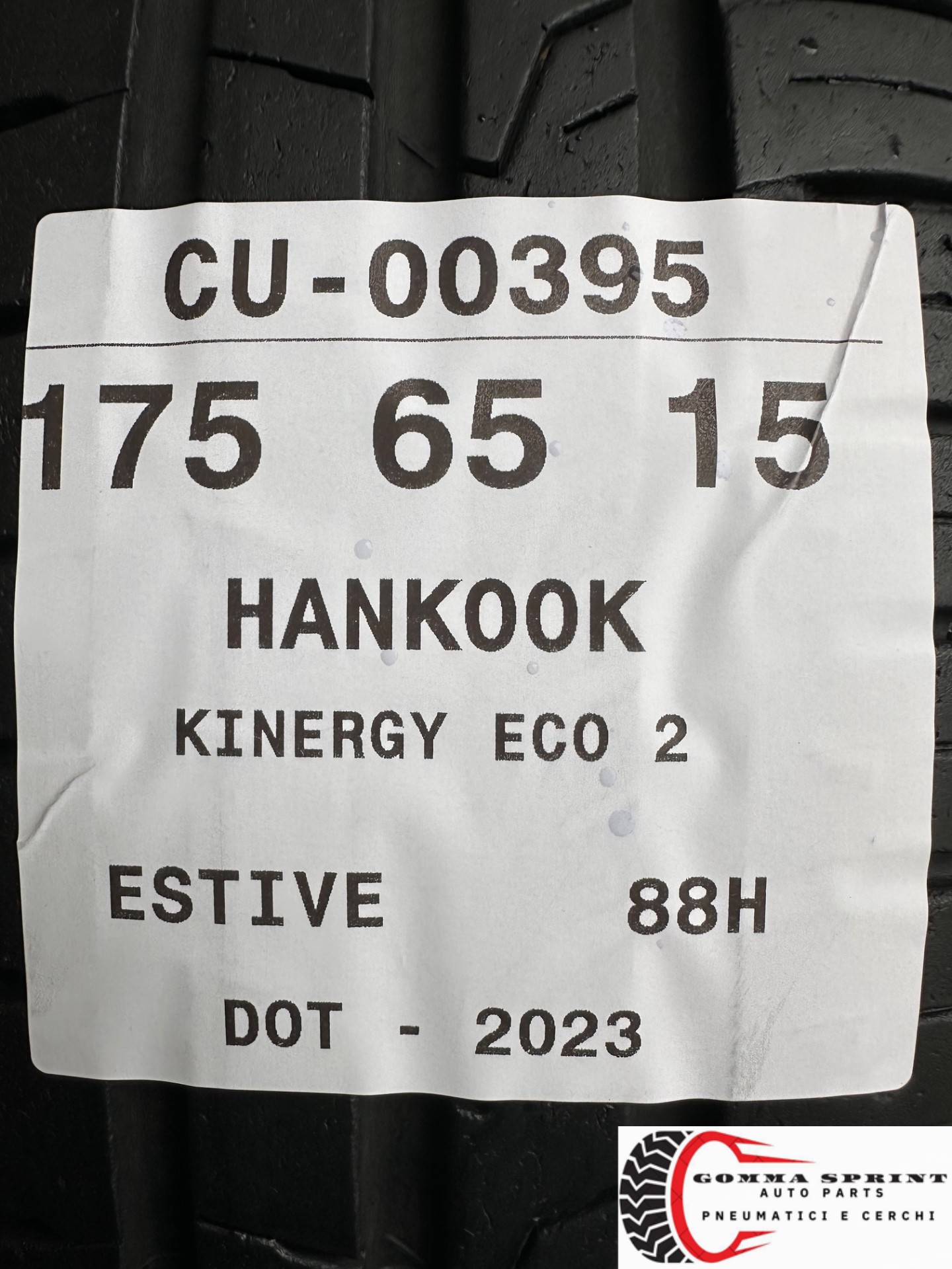 2 PNEUMATICI 175/65 R15 HANKOOK ESTIVE 70% - immagine 5