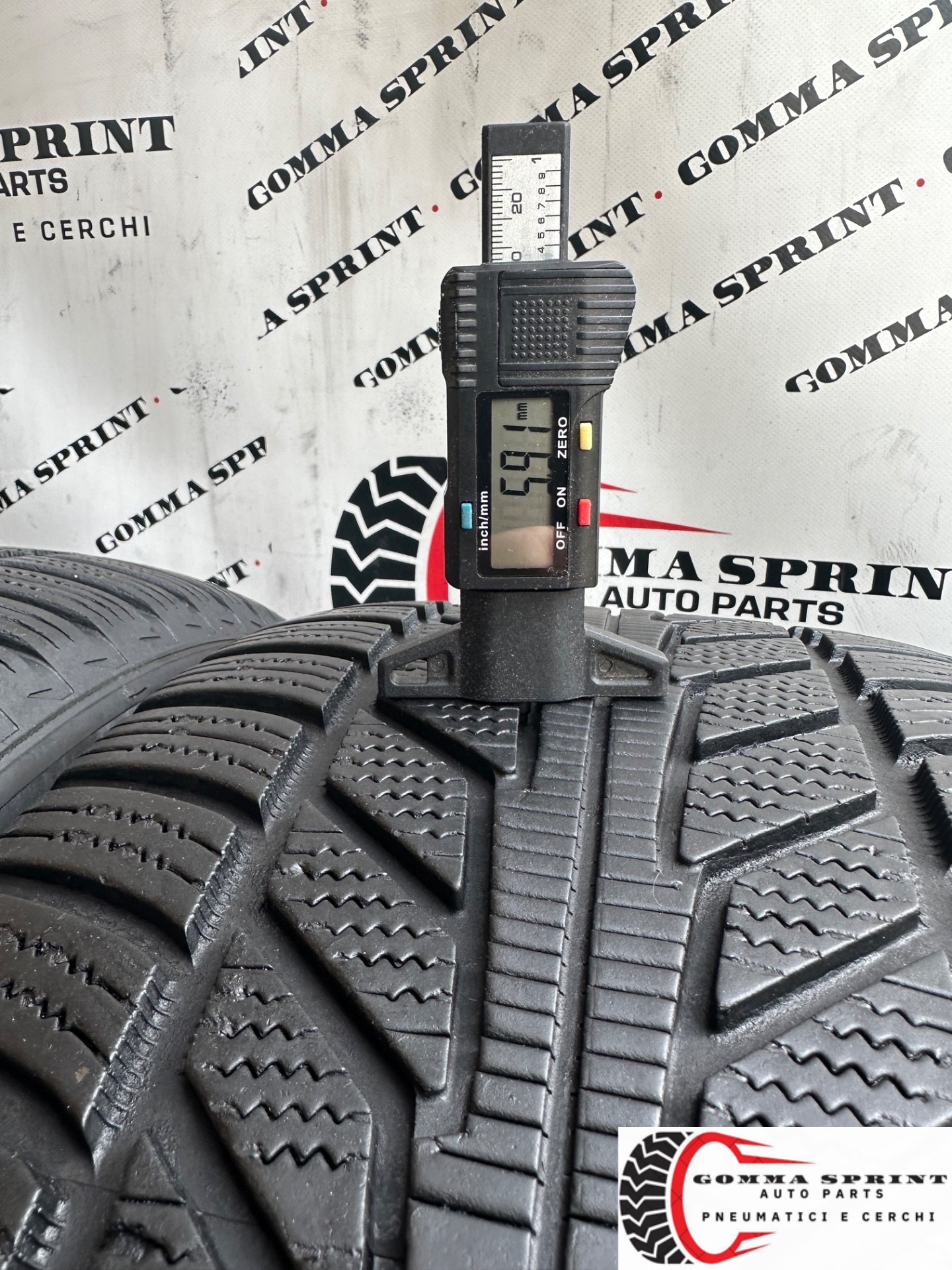 4 PNEUMATICI 235/50 255/45 R20 HANKOOK INVERNALI - immagine 7