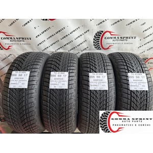 4 PNEUMATICI 205/50 R17 GOODYEAR INVERNALI 95%