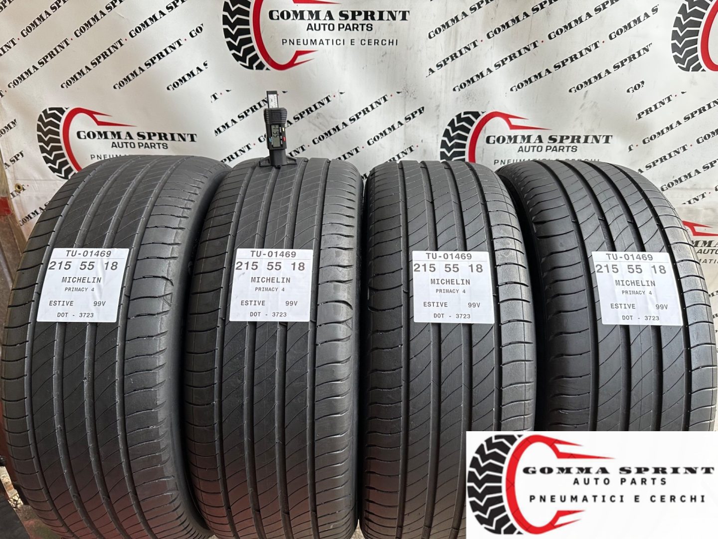 4 PNEUMATICI 215/55 R18 MICHELIN ESTIVE