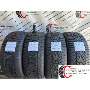 4 PNEUMATICI 215/50 R18 HANKOOK INVERNALI 75%