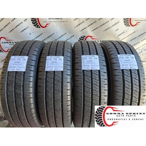 4 PNEUMATICI 215/75 R16C KUMHO ESTIVE SEMINUOVE