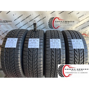 4 PNEUMATICI 195/60 R16C GOODYEAR INVERNALI 95%