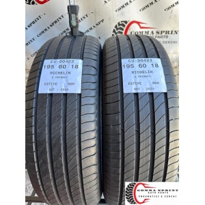 2 PNEUMATICI 195/60 R18 MICHELIN ESTIVE 80%