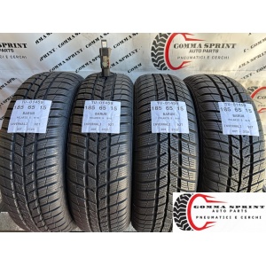 4 PNEUMATICI 185/65 R15 BARUM INVERNALI SEMINUOVE