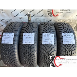 4 PNEUMATICI 165/60 R15 NOKIAN INVERNALI 75%
