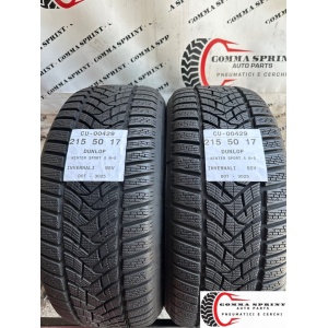 2 PNEUMATICI 215/50 R17 DUNLOP INVERNALI KM0
