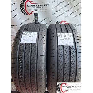 2 PNEUMATICI 235/50 R19 CONTINENTAL ESTIVE 80%