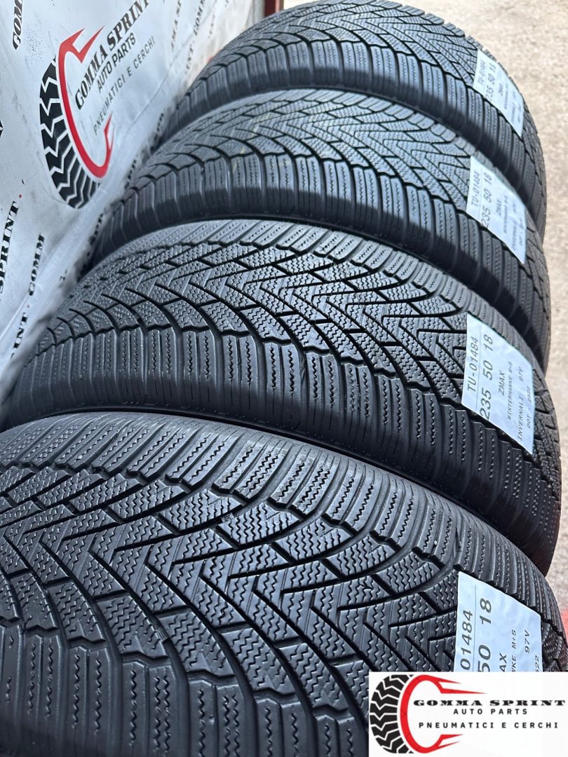 4 PNEUMATICI 235/50 R18 ZMAX INVERNALI - immagine 10