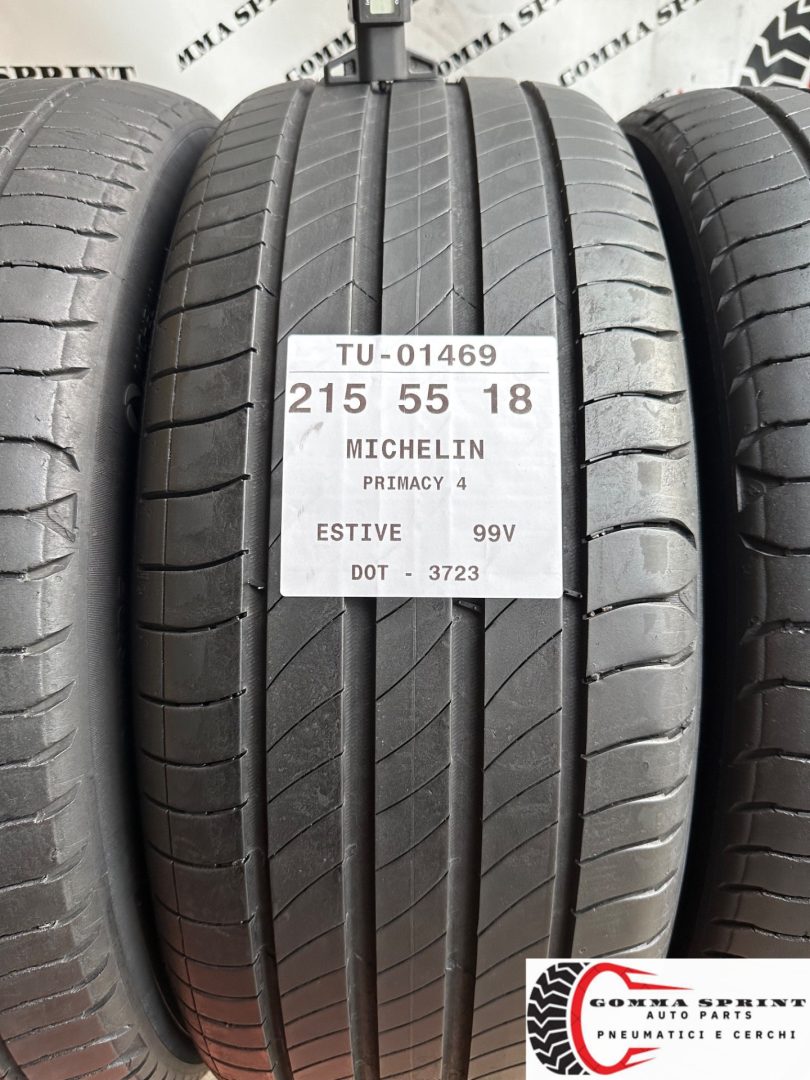 4 PNEUMATICI 215/55 R18 MICHELIN ESTIVE - immagine 2