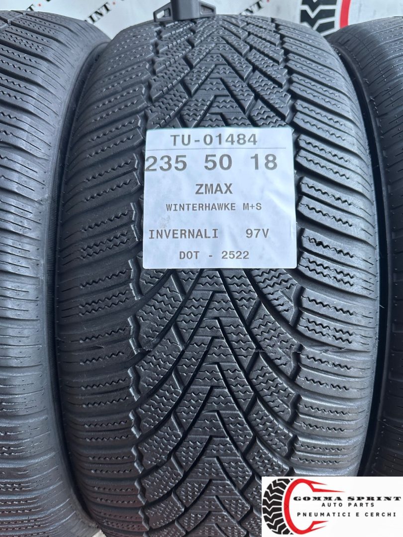 4 PNEUMATICI 235/50 R18 ZMAX INVERNALI - immagine 2