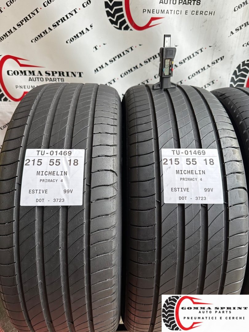4 PNEUMATICI 215/55 R18 MICHELIN ESTIVE - immagine 3