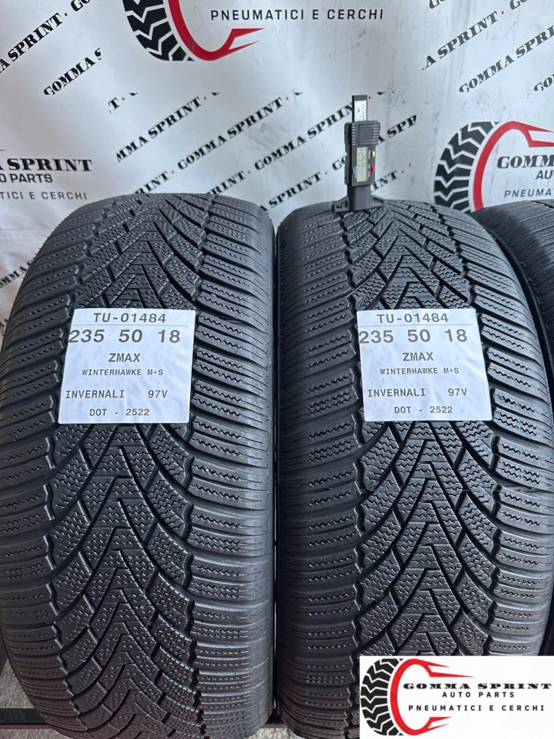 4 PNEUMATICI 235/50 R18 ZMAX INVERNALI - immagine 3