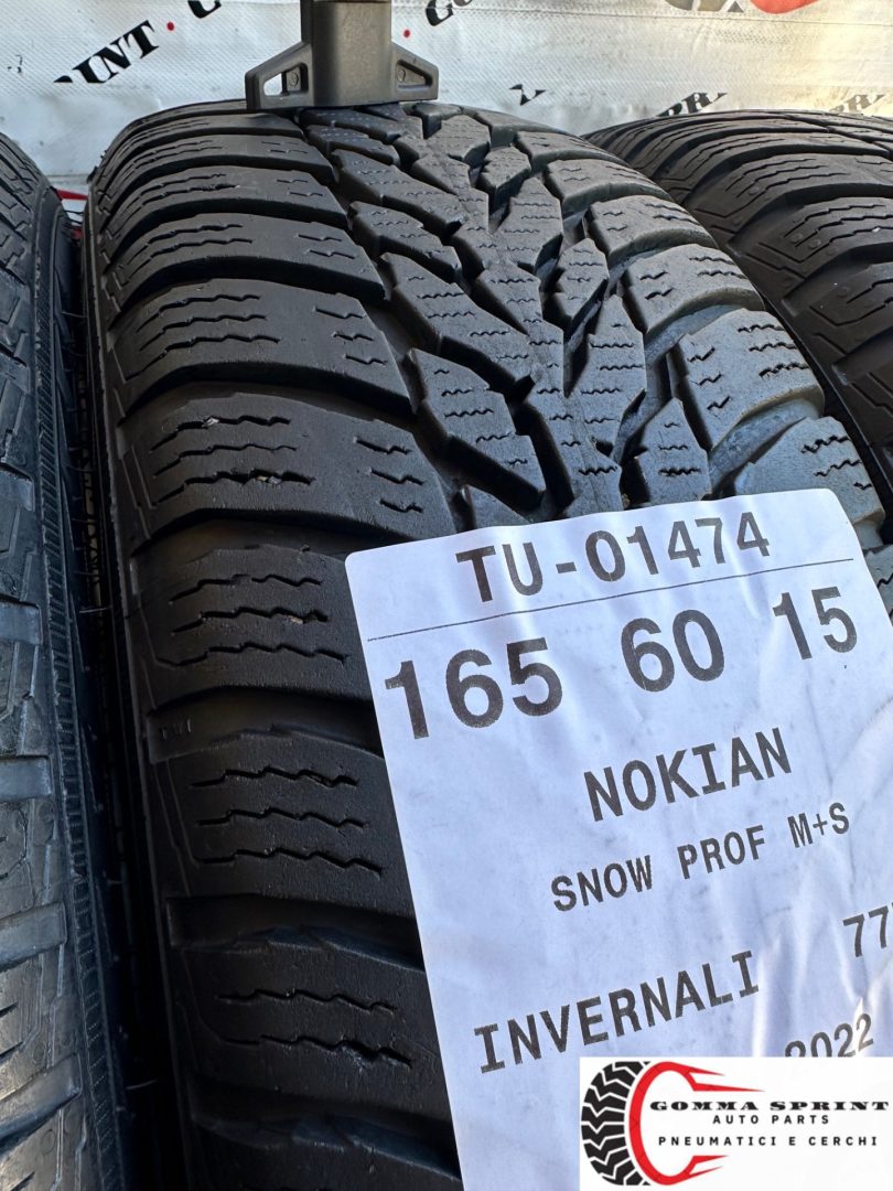 4 PNEUMATICI 165/60 R15 NOKIAN INVERNALI 75% - immagine 5