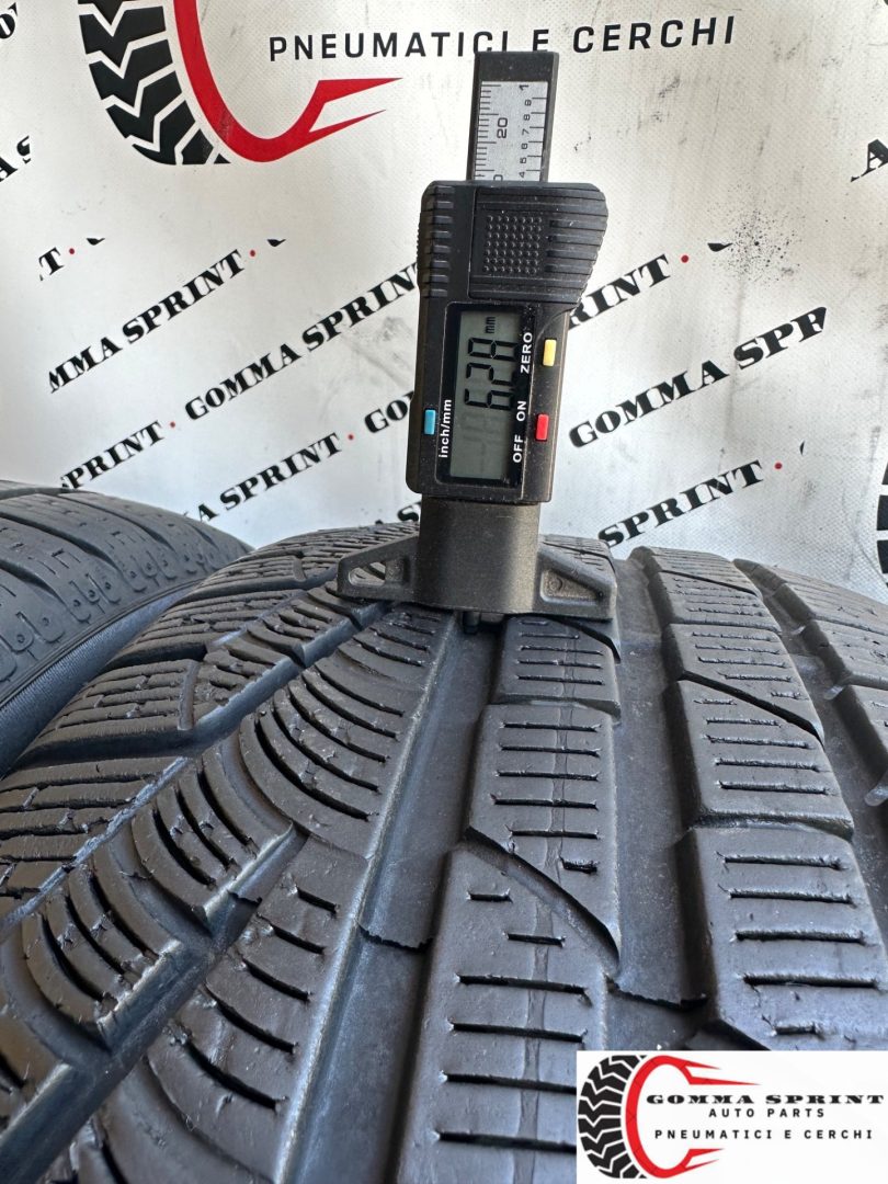 4 PNEUMATICI 225/55 R17 PIRELLI INVERNALI 75% - immagine 5