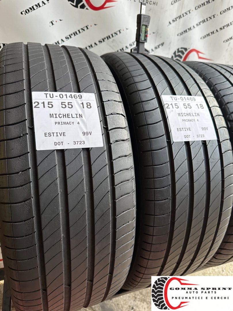 4 PNEUMATICI 215/55 R18 MICHELIN ESTIVE - immagine 6