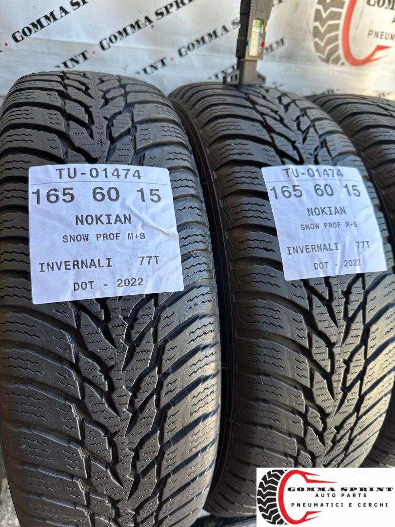 4 PNEUMATICI 165/60 R15 NOKIAN INVERNALI 75% - immagine 7