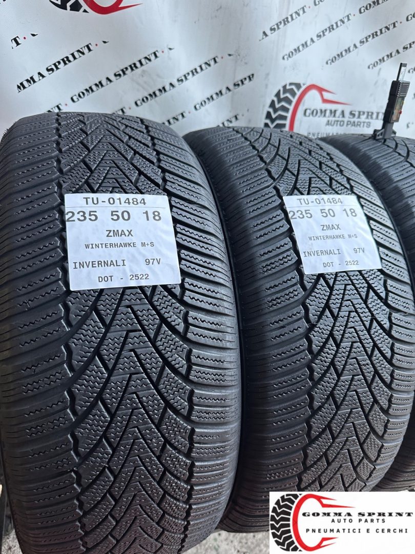 4 PNEUMATICI 235/50 R18 ZMAX INVERNALI - immagine 7