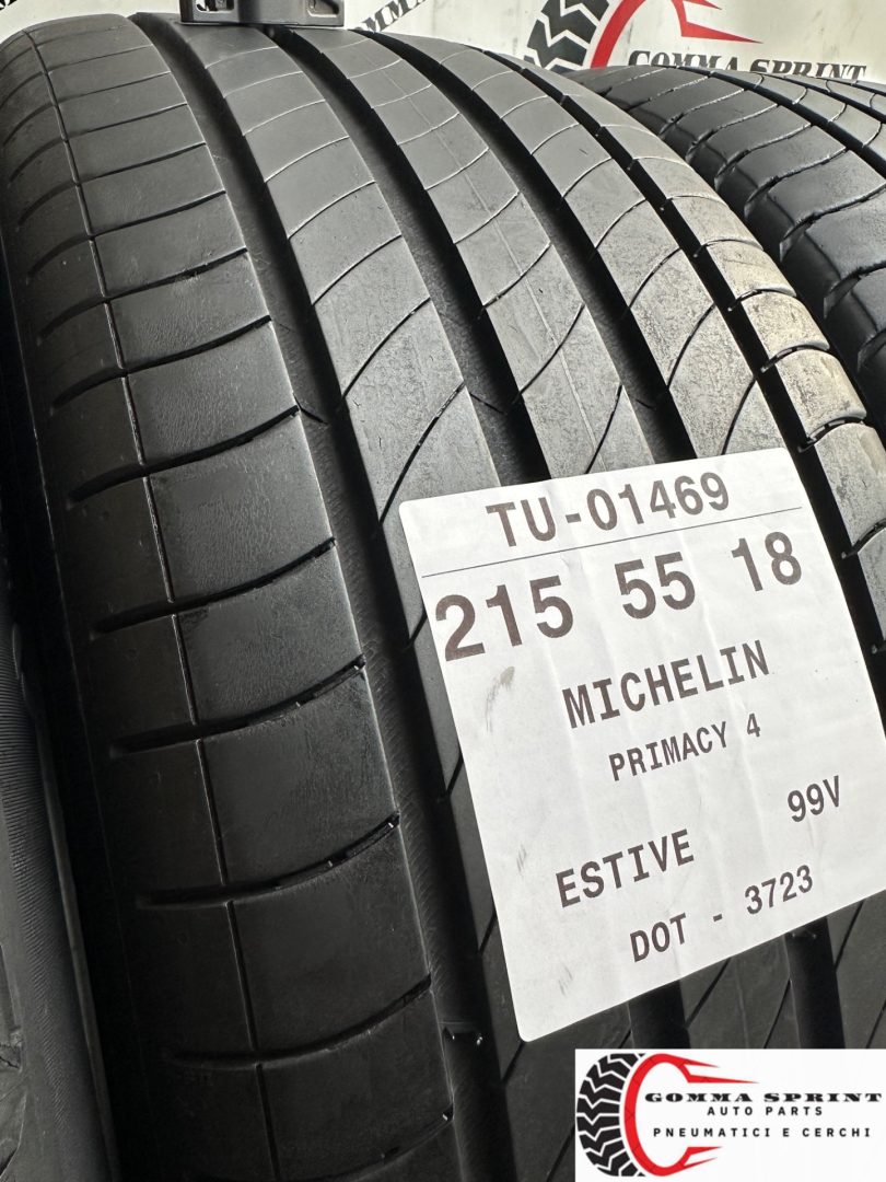 4 PNEUMATICI 215/55 R18 MICHELIN ESTIVE - immagine 8