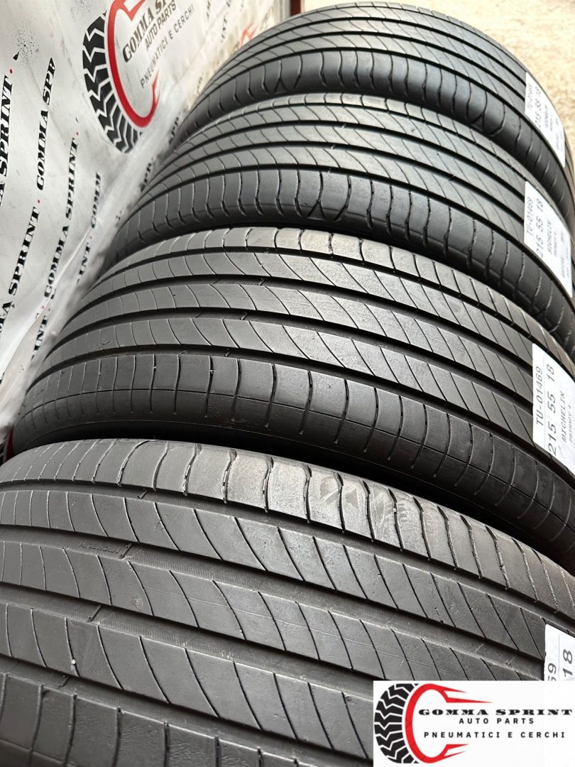 4 PNEUMATICI 215/55 R18 MICHELIN ESTIVE - immagine 9
