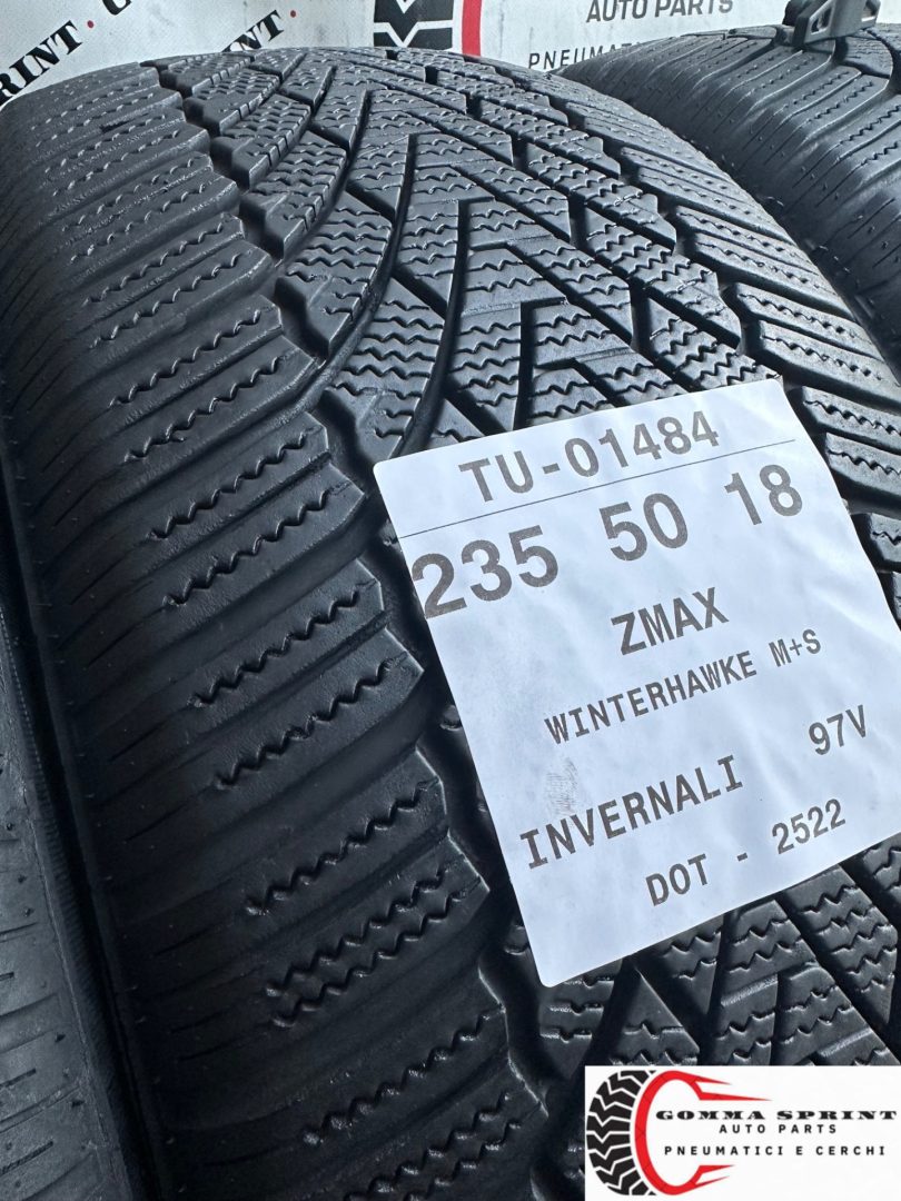 4 PNEUMATICI 235/50 R18 ZMAX INVERNALI - immagine 9