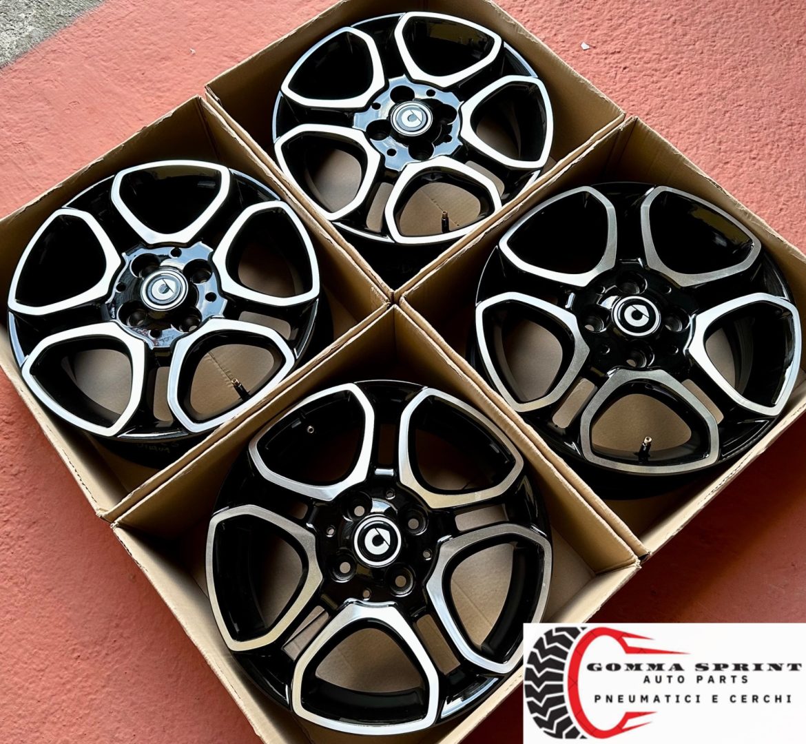 4 CERCHI IN LEGA ORIGINALI RAGGIO 15 SMART FORTWO - immagine 9