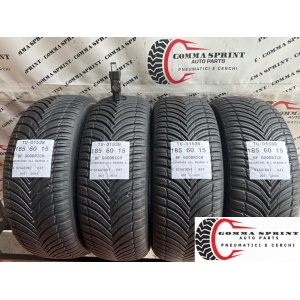 4 PNEUMATICI 185/60 R15 BF GOODRICH 4 STAGIONI 90%