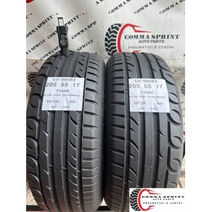 2 PNEUMATICI 205/55 R17 TIGAR ESTIVE 85%