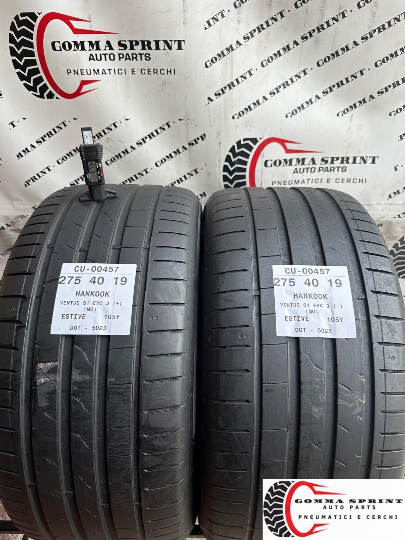 2 PNEUMATICI 275/40 R19 HANKOOK ESTIVE