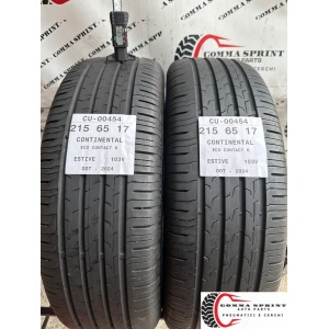 2 PNEUMATICI 215/65 R17 CONTINENTAL ESTIVE