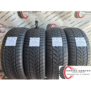 4 PNEUMATICI 225/55 R19 GOODYEAR INVERNALI 90%