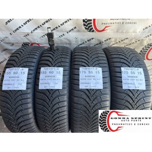 4 PNEUMATICI 155/60 175/55 R15 HANKOOK INVERNALI