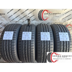 4 PNEUMATICI 195/55 R15 LAUFFEN ESTIVE