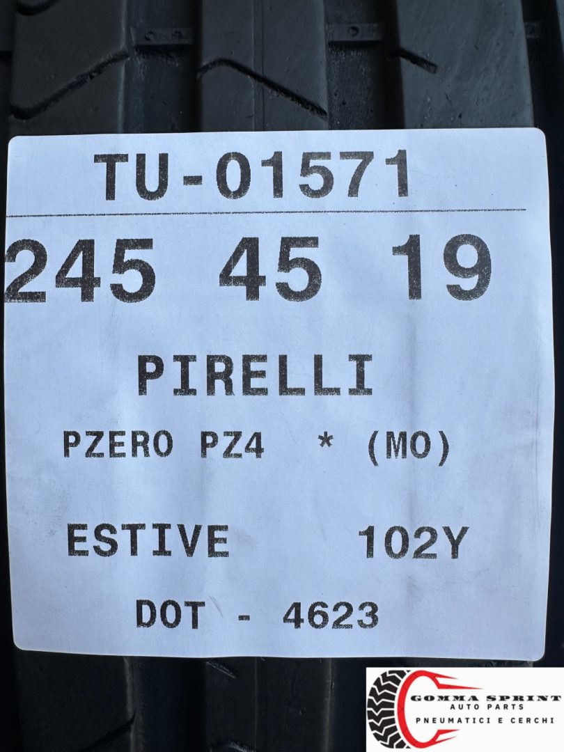 4 PNEUMATICI 245/45 R19 PIRELLI ESTIVE - immagine 10