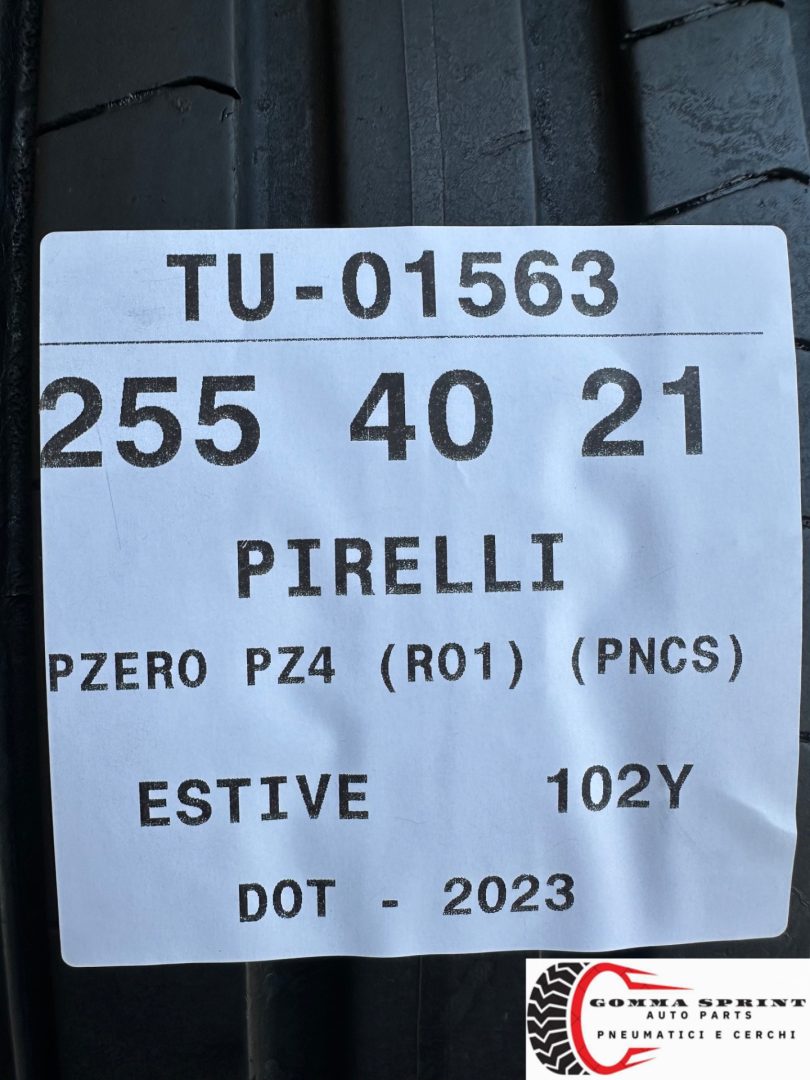 4 PNEUMATICI 255/40 R21 PIRELLI ESTIVE - immagine 10