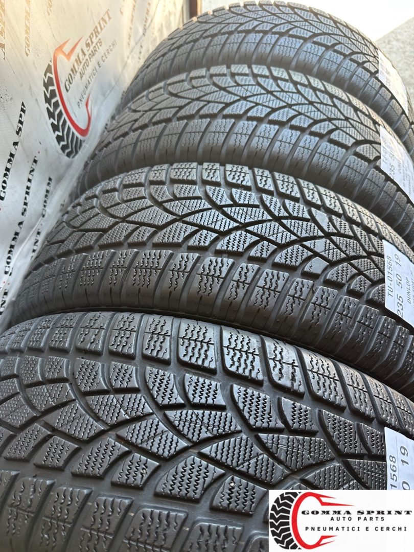 4 PNEUMATICI 235/50 R19 DUNLOP INVERNALI 90% - immagine 10